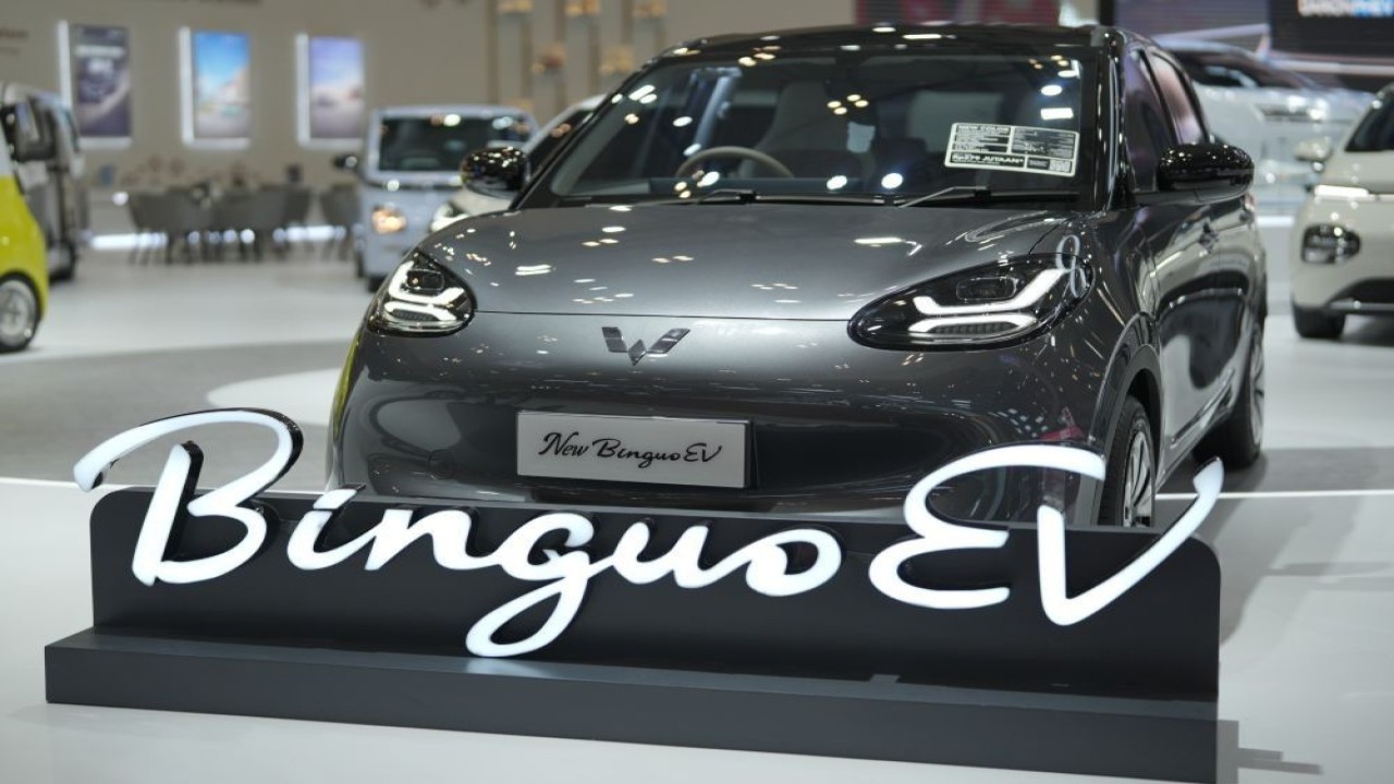 Wuling New BinguoEV terpilih sebagai Iconic Small Hatchback EV of the Year di MECA 2025. (Foto: Istimewa)