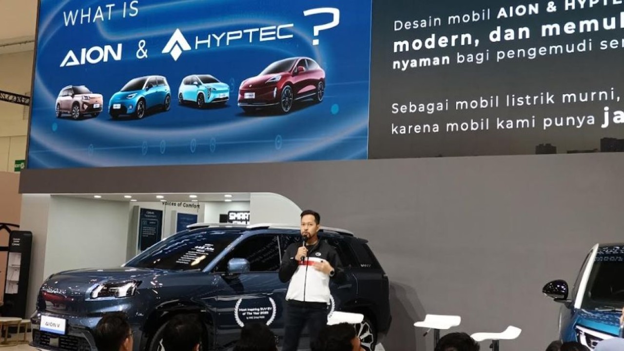 Iqbal Taufiqurrahman, Product Planning and Strategy GAC Indonesia. (Foto: Adiantoro/NTV)