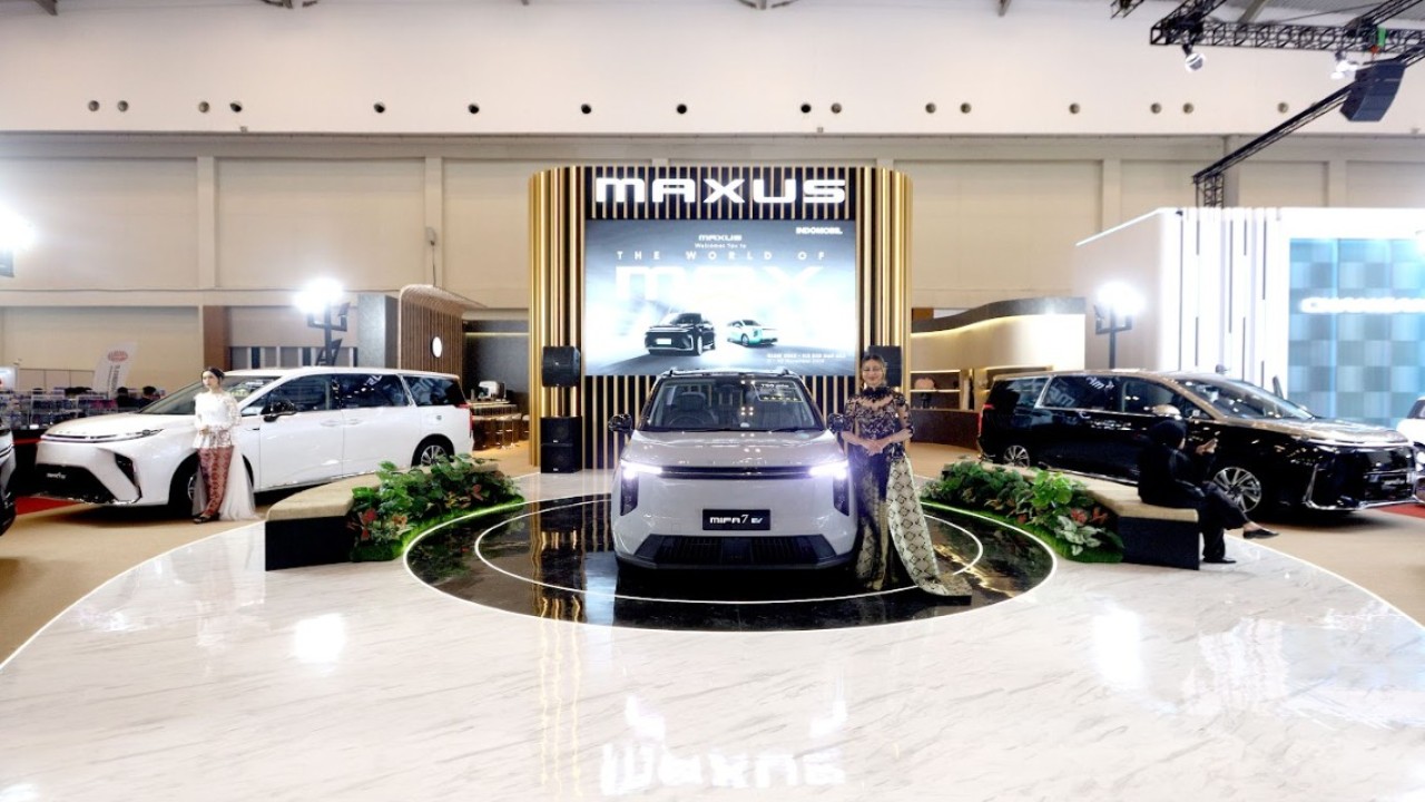MAXUS, merek global di bawah SAIC Motor dan Indomobil Group, kembali tampil di GJAW 2025.  (Foto: Istimewa)