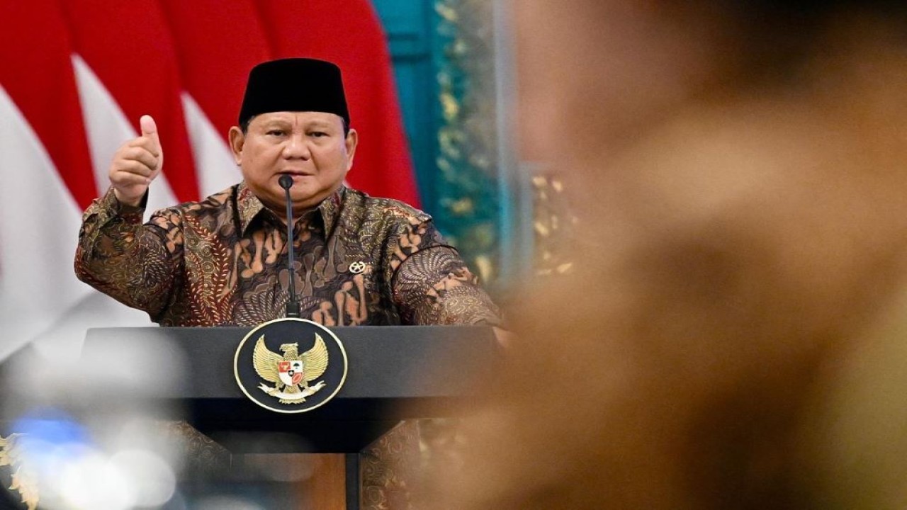 Presiden Prabowo Subianto/ist