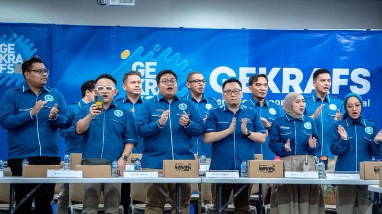 Rapim Gekrafs menetapkan 8 program prioritas "Asta Karya" dan mengumumkan struktur pengurus lengkap. (Foto: Istimewa)