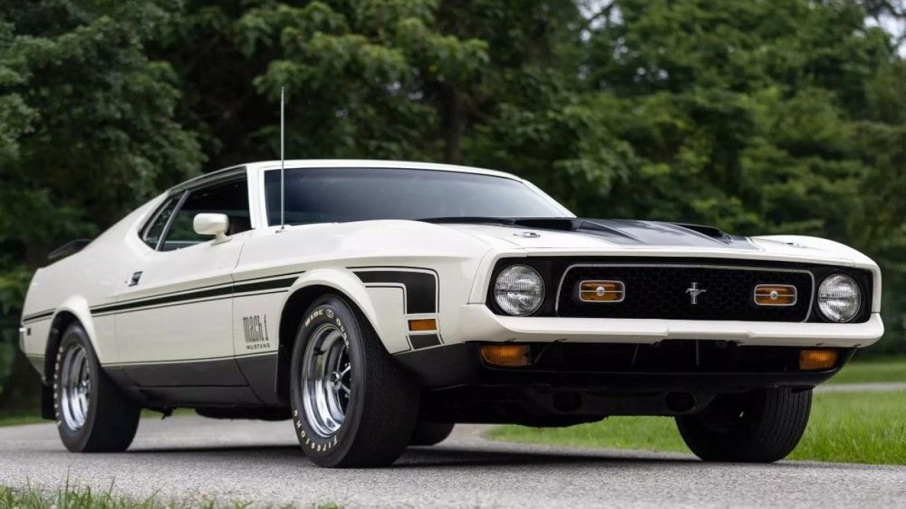 Ford Mustang Mach 1 menjadi koleksi langka yang tetap memikat dan terawatt. (Foto: Istimewa via Carscoops)