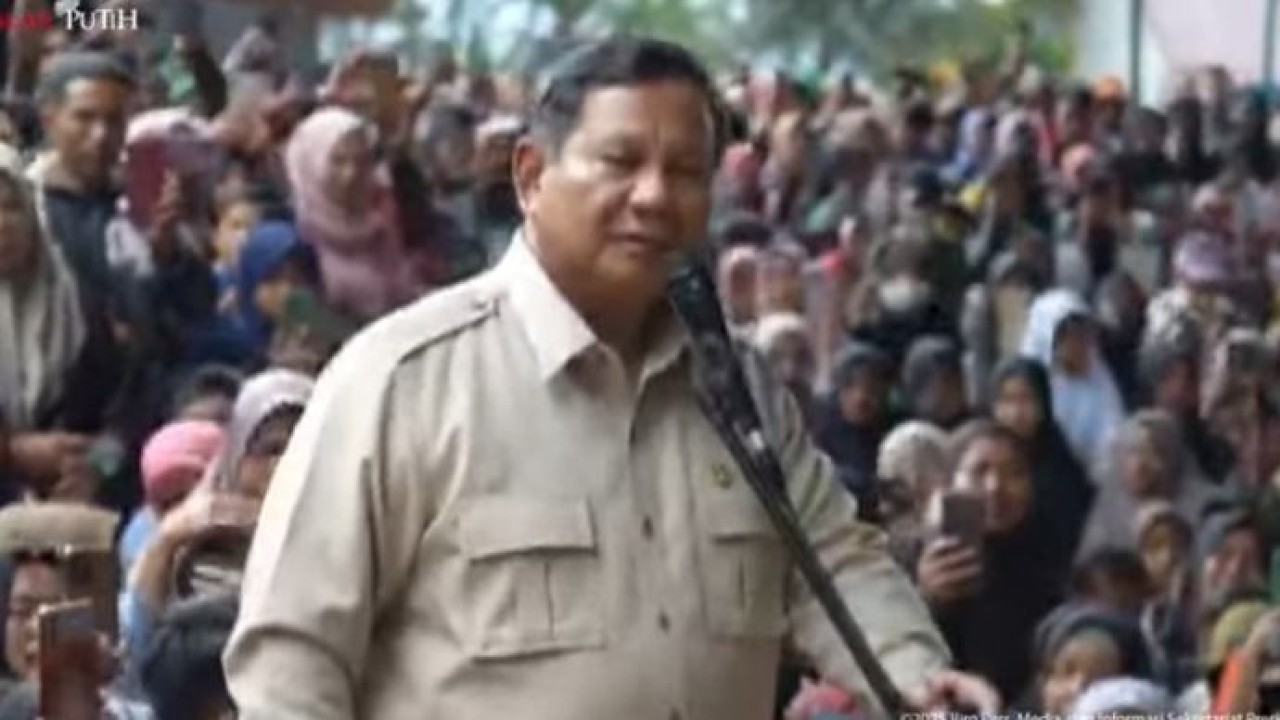 Prabowo Subianto di Bener Meriah Aceh (Istimewa)