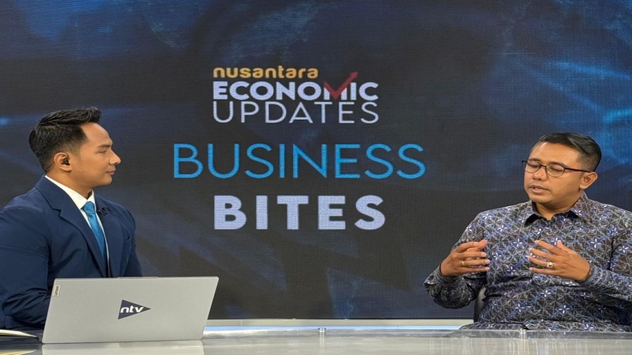 Wakil Ketua Umum (Waketum) Bidang Peternakan Kadin Indonesia, Cecep Muhammad Wahyudin dalam program Nusantara Economic Updates di Nusantara TV