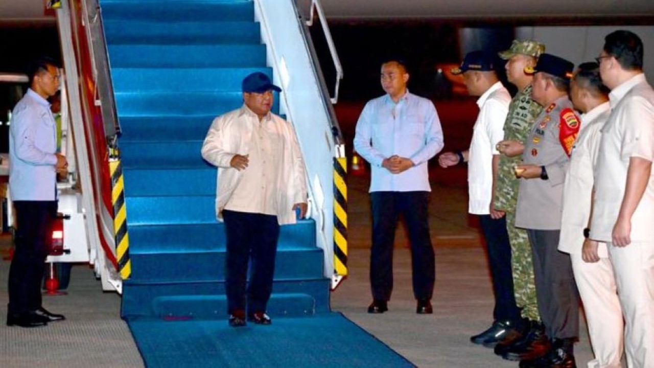 Presiden Prabowo Subianto kembali tinjau sejumlah wilayah terdampak bencana. (Foto: Setpres)