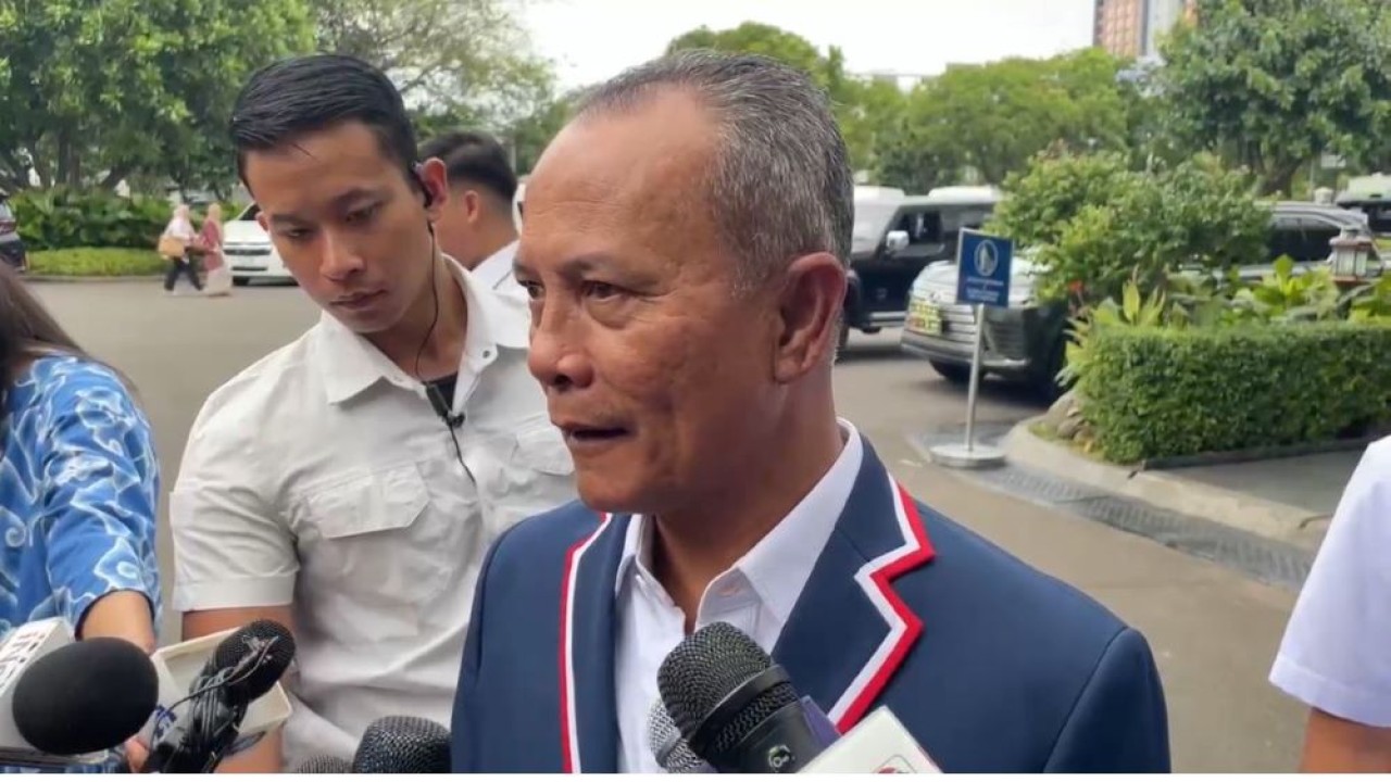 Ketua Umum Pengurus Besar Taekwondo Indonesia (PBTI), Letnan Jenderal TNI Richard Tampubolon, (NTVnews)