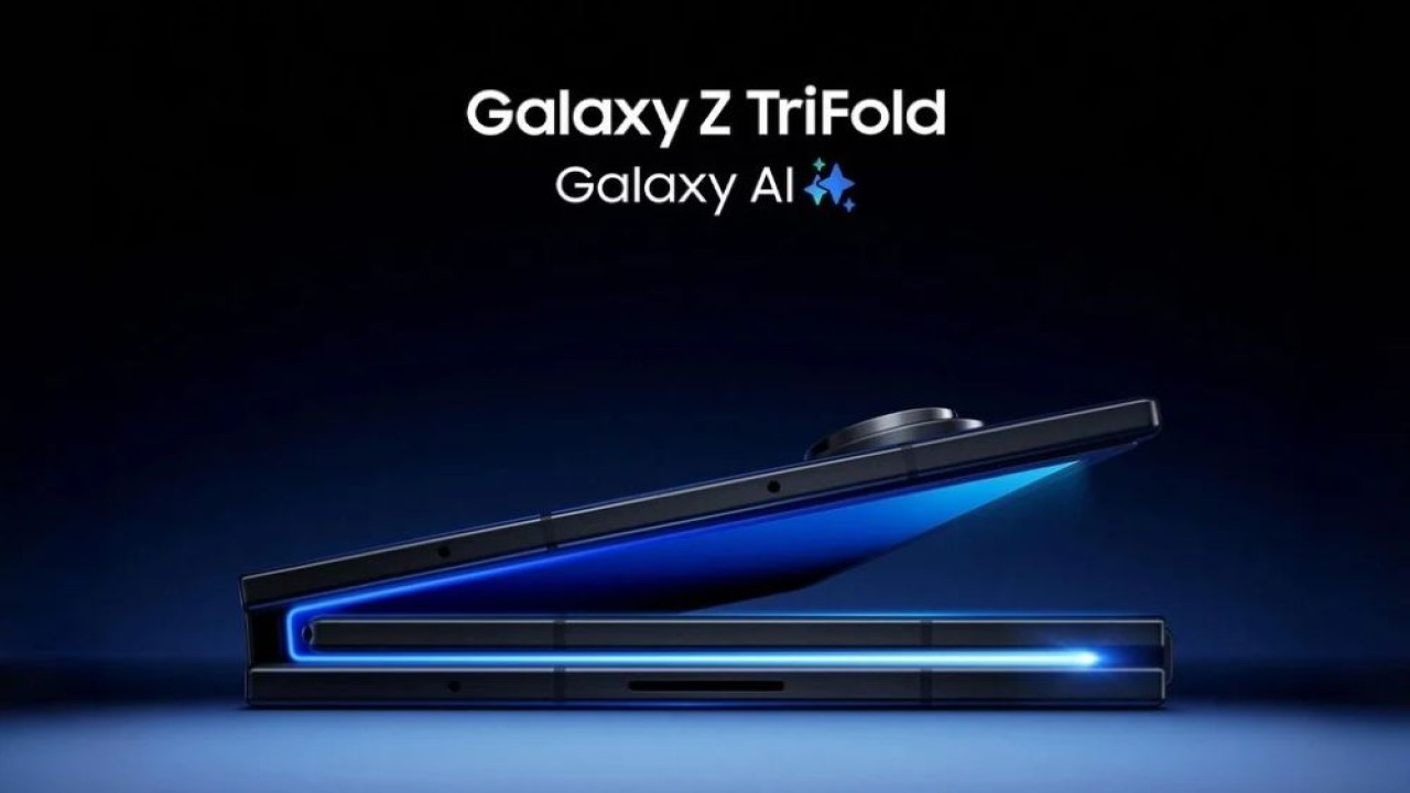 Samsung Galaxy Z TriFold. (Foto: Istimewa via Gizmochina)