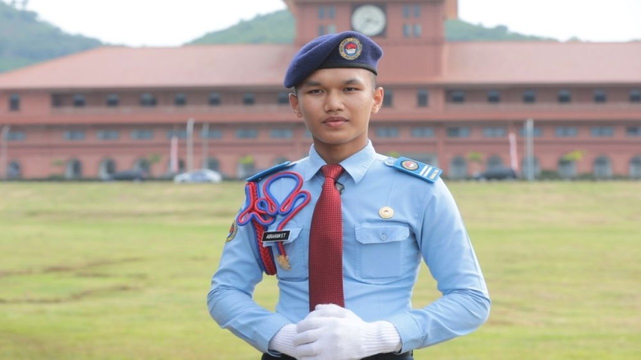 Abraham Stefano Tambunan (16), salah satu siswa SMA Taruna Nusantara asal Medan, Sumatra Utara (Sumut). (Foto: Istimewa)