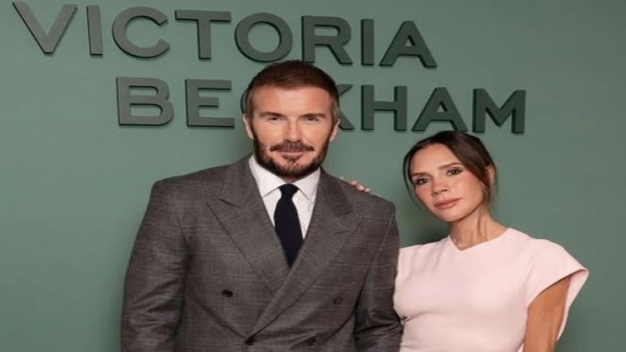 David Beckham dan Victoria Beckham.