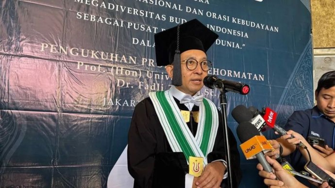 Menteri Kebudayaan Fadli Zon. (Antara)