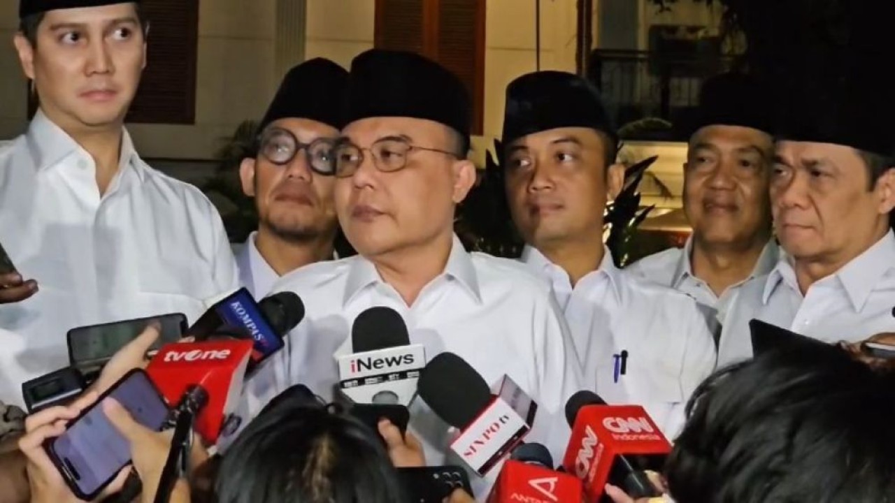Ketua Harian Partai Gerindra Sufmi Dasco Ahmad. (Foto: Ntvnews.id)