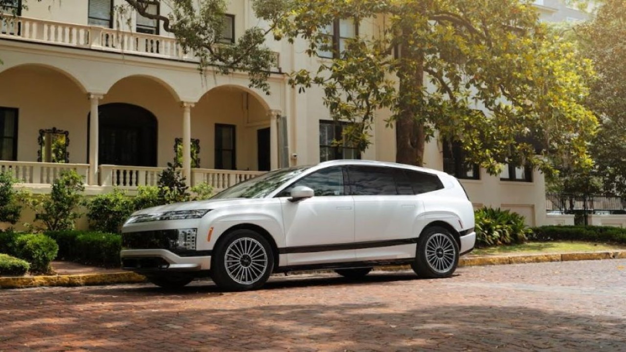 Hyundai IONIQ 9 terlihat berada di Savannah, Georgia, pada 20 Mei 2025. (Foto: Dok/Istimewa)