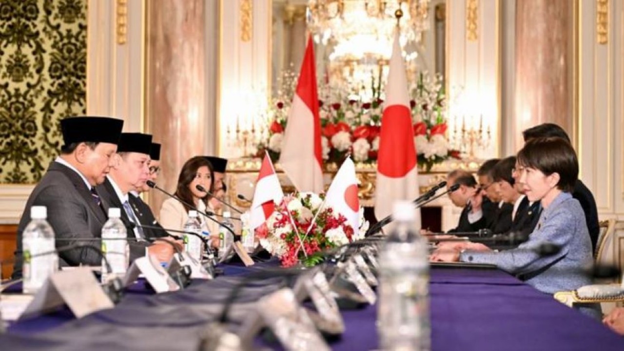 Prabowo Subianto dan Perdana Menteri (PM) Jepang Sanae Takaichi (Setpres)
