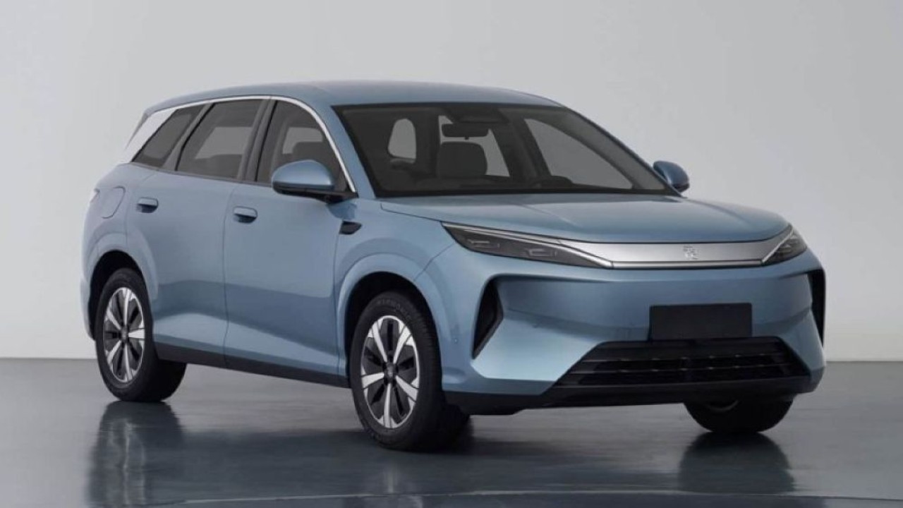 BYD Atto 3 terbaru tampil lebih modern dan futuristik. (Foto: Istimewa via CarNewsChina)