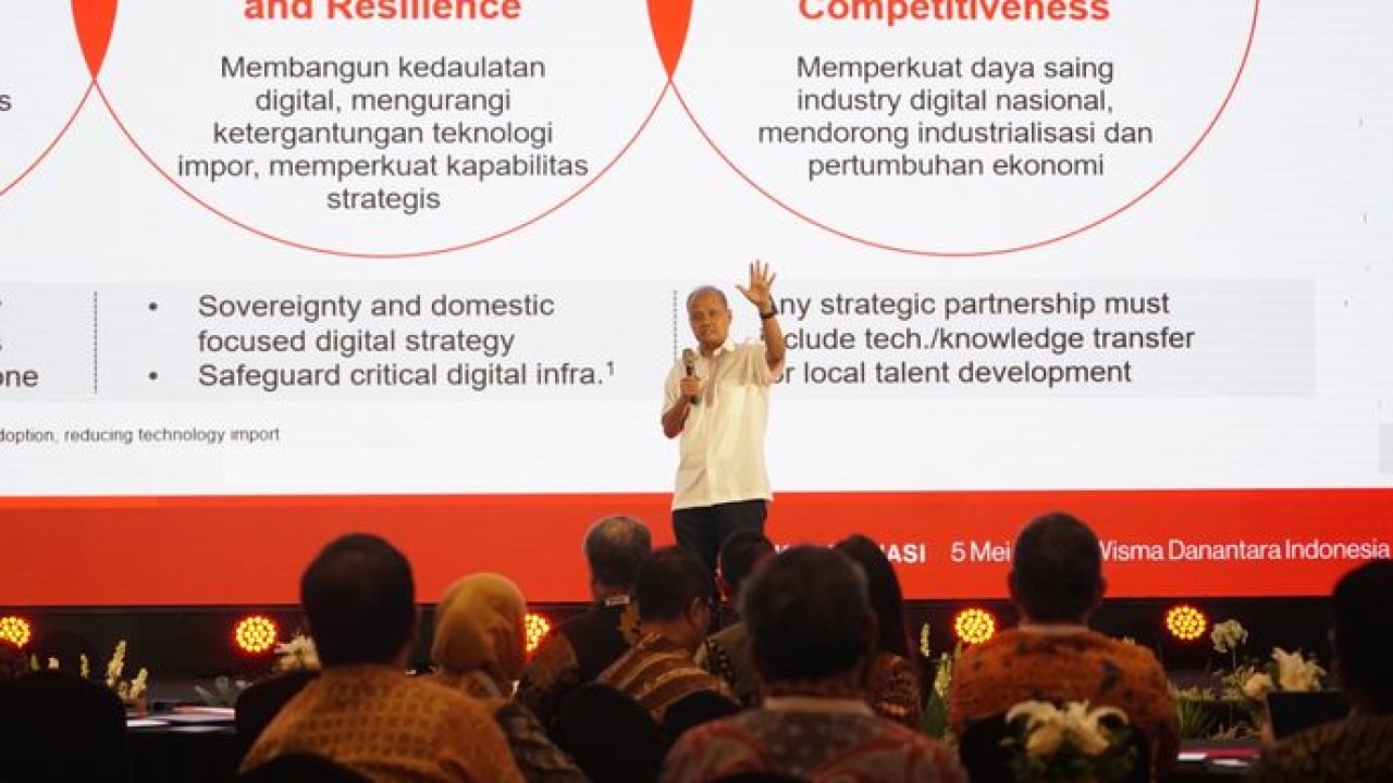 Danantara Indonesia menyelenggarakan Rapat Koordinasi Transformasi Digital BUMN sebagai forum strategis untuk menyelaraskan visi, arah kebijakan, dan rencana kerja transformasi digital di seluruh ekosistem BUMN dalam satu orkestrasi terpadu.