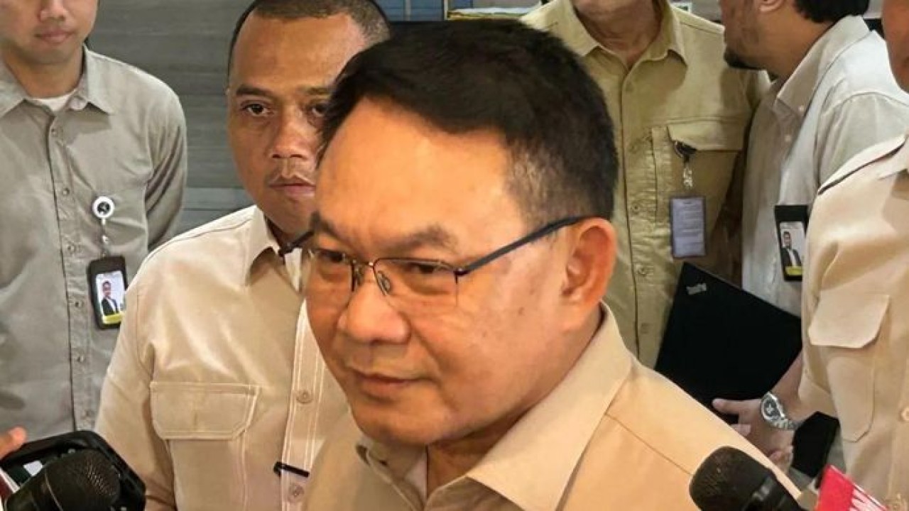 Kepala Kantor Staf Kepresidenan (KSP) Dudung Abdurachman ditemui kantor Staf Kepresiden, Jakarta, Selasa 5 Mei 2026. (ANTARA/Maria Cicilia Galuh) (Antara)