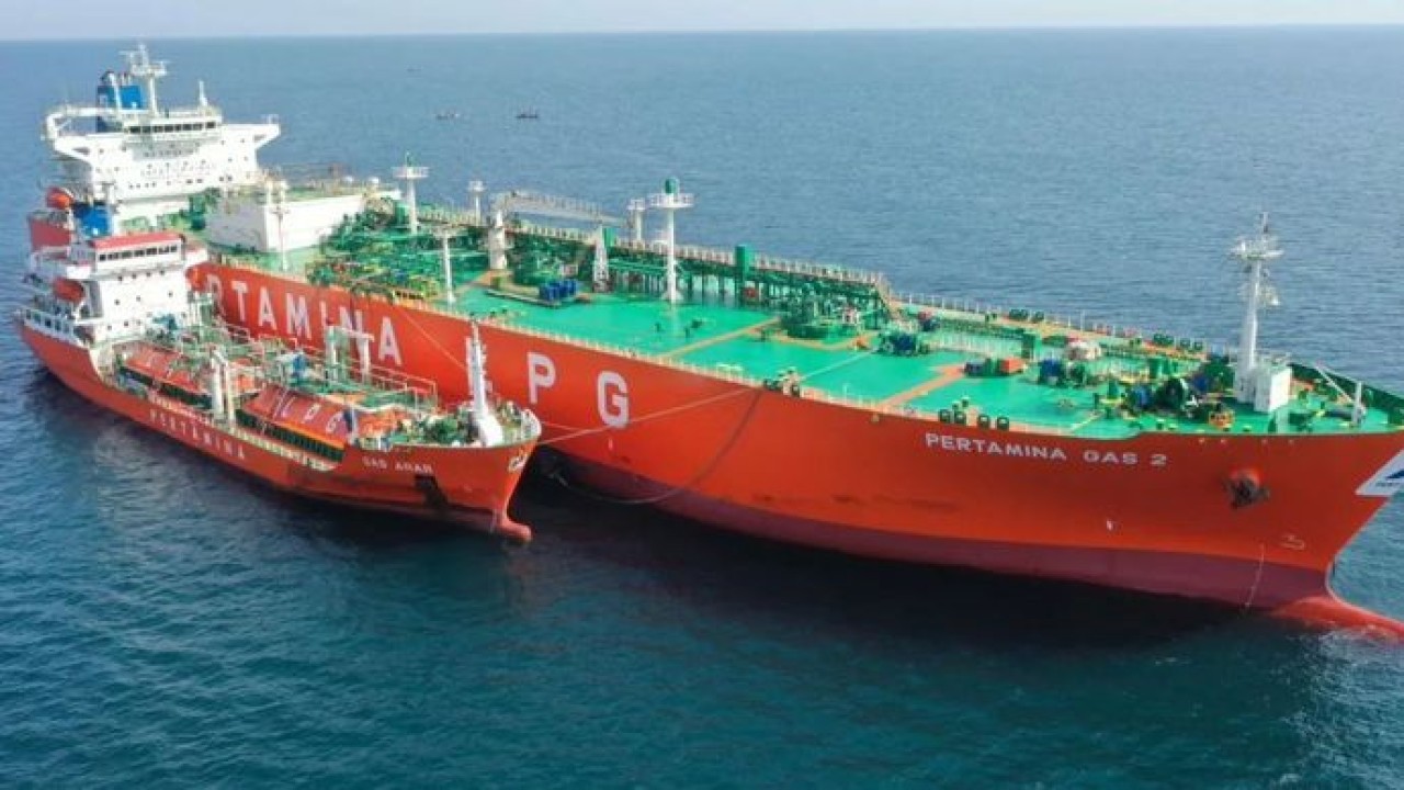 Kapal Pertamina Gas 2. (ANTARA/HO-Pertamina Patra Niaga) (Antara)