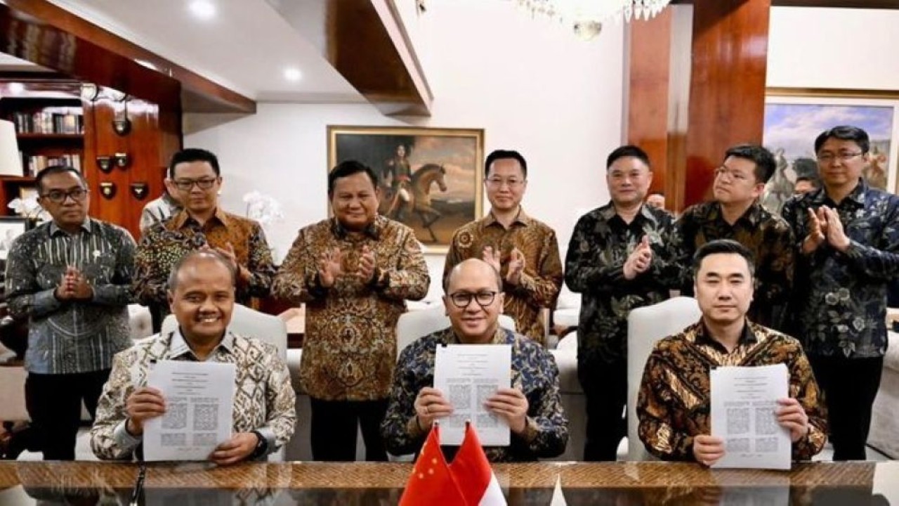 Presiden Prabowo Subianto menerima delegasi Hisense di kediamannya di Kertanegara, Jakarta, pada Jumat, 15 Mei 2026. (Foto: Istimewa)