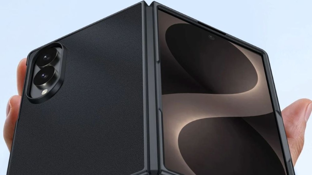 Render Samsung Galaxy Z Fold 8 Wide. (Foto: Ice Universe via Phone Arena)