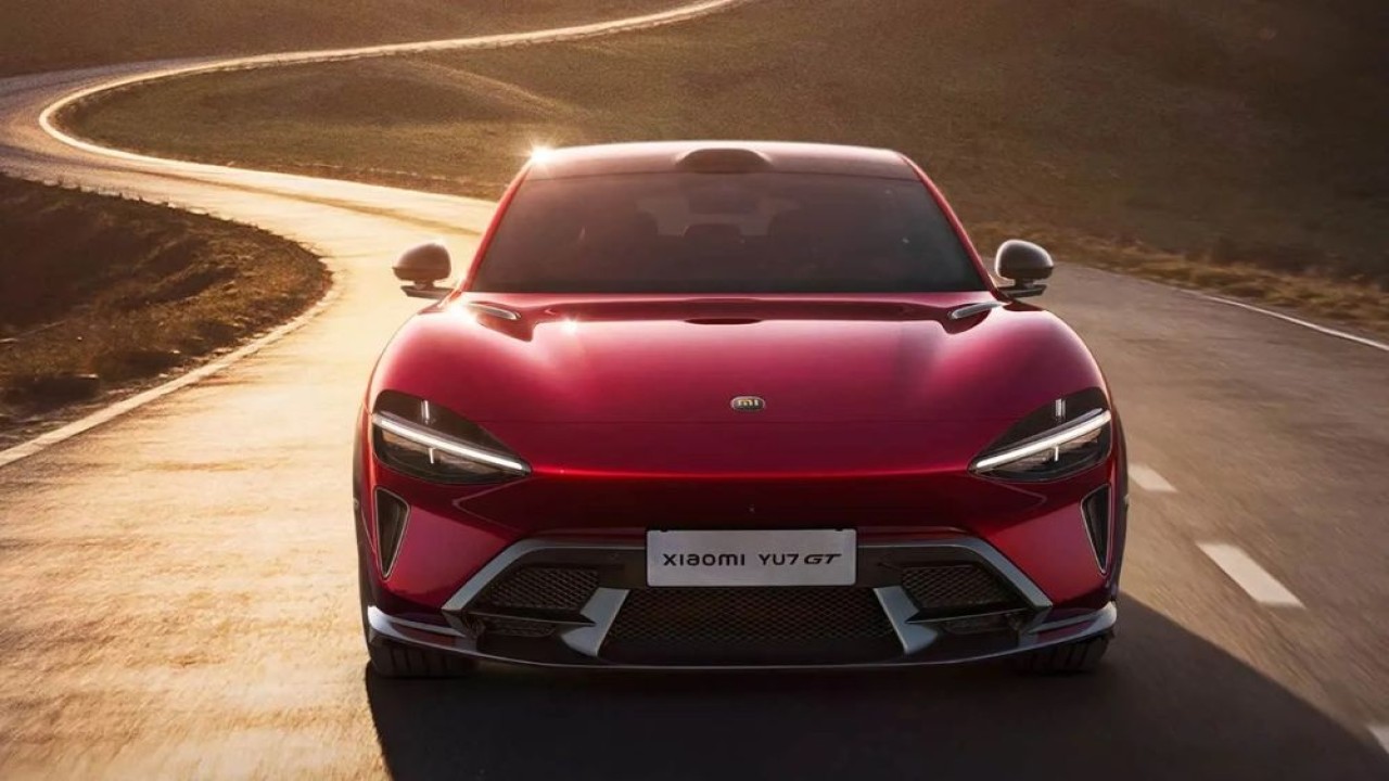 Xiaomi YU7 GT. (Foto: Istimewa via Carscoops)