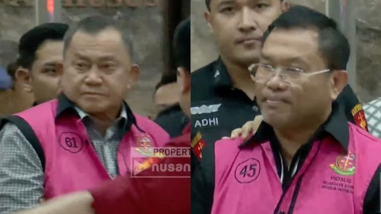 Mantan Wakil Kepala BGN Lodewyk Pusung dan Sony Sonjaya. (Nusantara TV)