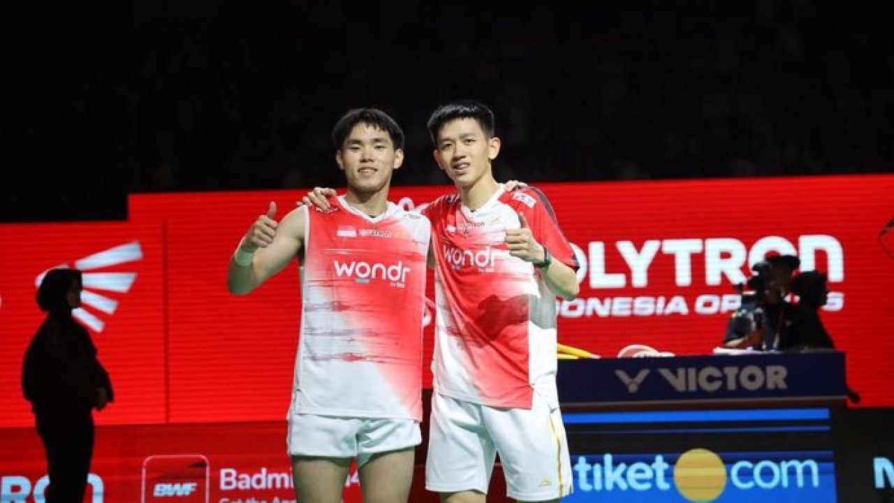 BNI-PBSI Cetak Generasi Baru Juara, Raymond/Joaquin Melaju ke Final Indonesia Open 2026 (Istimewa)