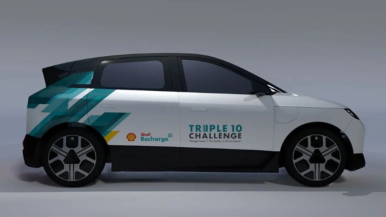 Shell diam-diam memperkenalkan konsep mobil listrik terbaru bernama Triple 10 Challenge. (Foto: Istimewa via Carscoops)