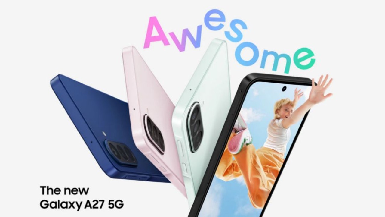 Samsung Galaxy A27 5G. (Foto: Istimewa via Gizmochina)