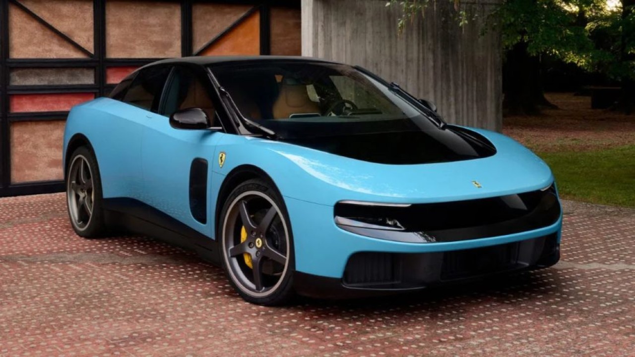 Mobil Listrik Ferrari Luce. (Foto: Istimewa via Caarscoops)