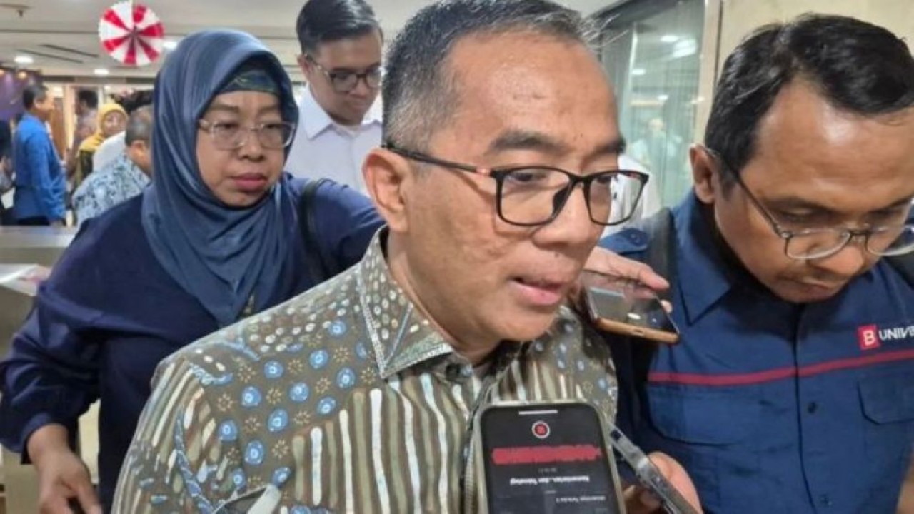 Menteri Pendidikan Tinggi, Sains, dan Teknologi (Mendiktisaintek) Brian Yuliarto ditemui di Jakarta, Senin, 10 Agustus 2026. (Foto: Antara)