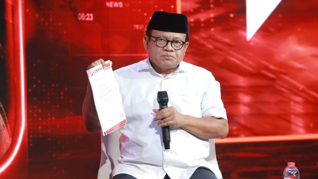 Ketua Indonesia Police Watch (IPW), Sugeng Teguh Santoso saat menjadi narasumber dalam program Suara Nusantara bertajuk "Febrie Melawan: Keadilan Dipertaruhkan?", Rabu, 19 Agustus 2026. (Foto: Ntvnews)
