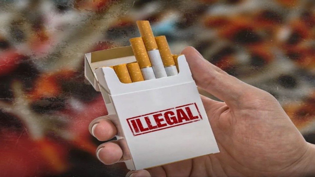 Ilustrasi rokok ilegal/ist