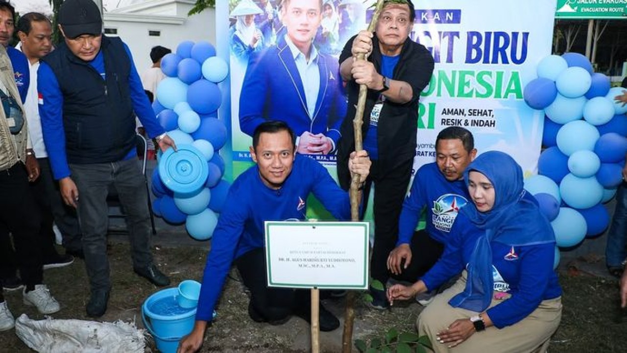 Ketua Umum Partai Demokrat Agus Harimurti Yudhoyono (AHY).