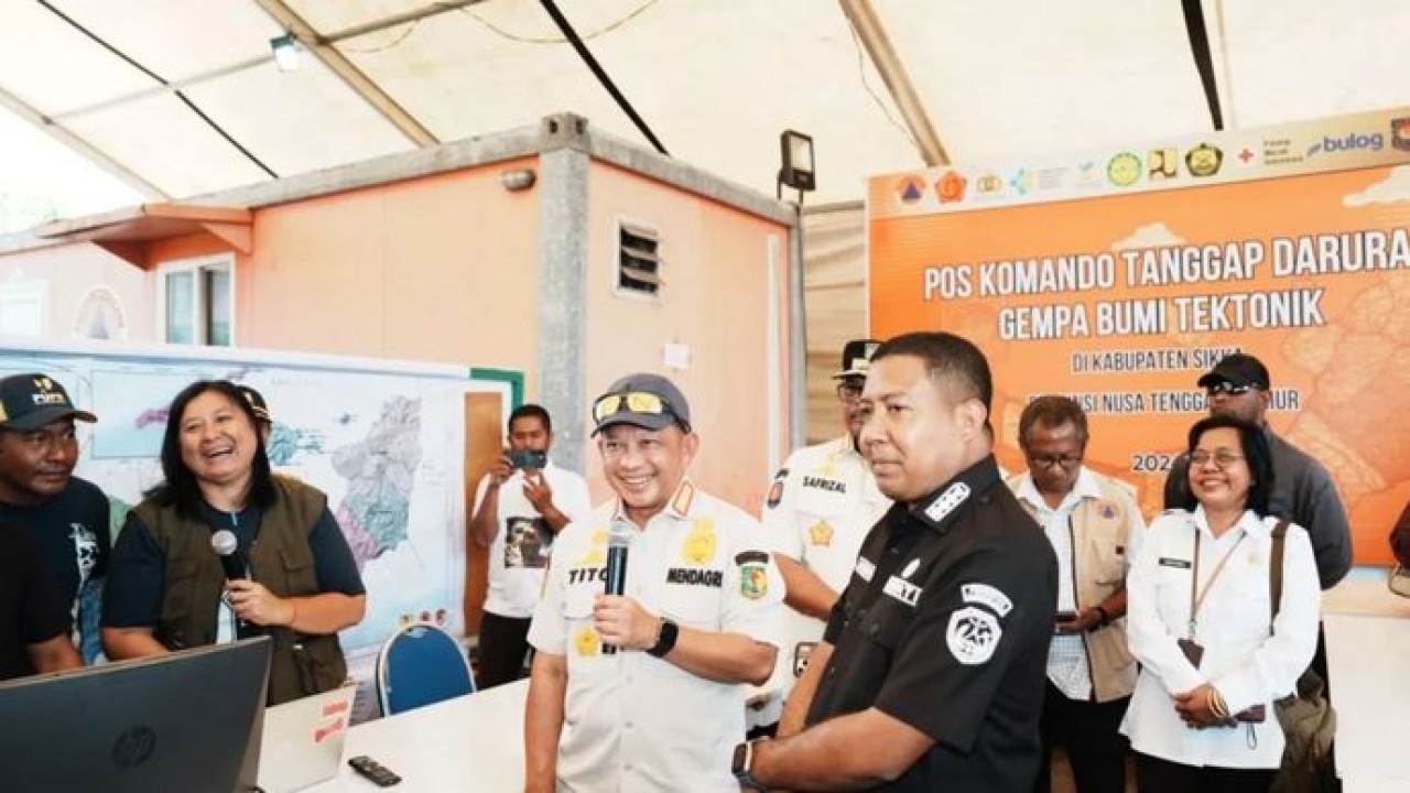 Menteri Dalam Negeri (Mendagri) Muhammad Tito Karnavian. (Antara)
